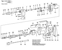 Bosch 0 601 413 041 Drill Screwdriver 110 V / GB Spare Parts